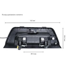 Камера заднього огляду QIV QAPU 2053 FD 02 (1080p) – вигляд збоку