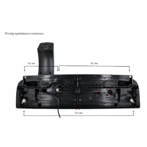 Камера заднього огляду QIV QCVBU 4089 FD 02 (800TVL) – вигляд збоку
