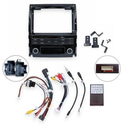 Штатна магнітола Cadillac SRX QIV Q1 в інтер'єрі авто