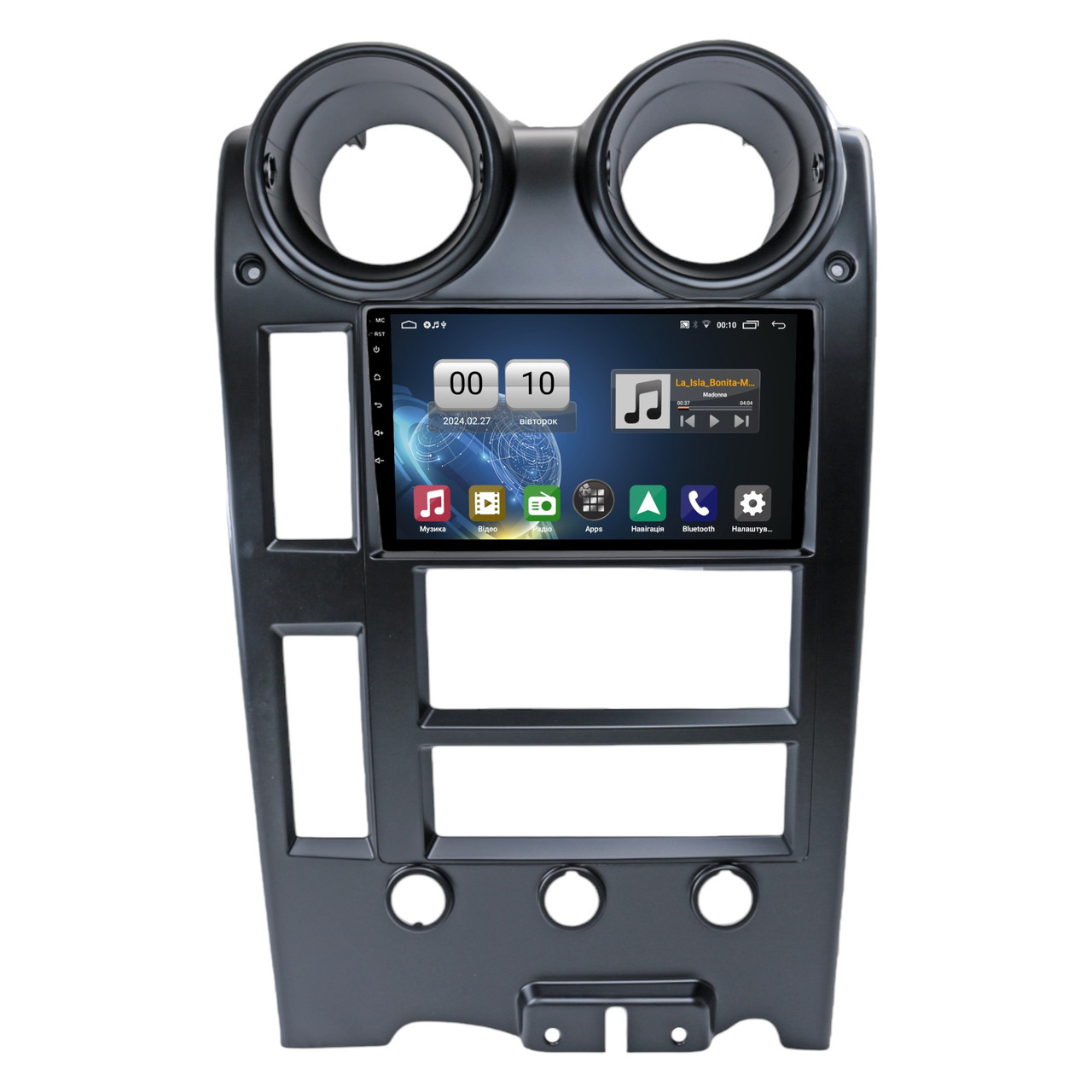 Штатна магнітола серії QIV Q1 під Hummer H2 2003-2007 9 дюймів Штатна магнітола Hummer H2
