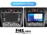 Штатна магнітола FORS.auto для Subaru Impreza Forester 2012 2015