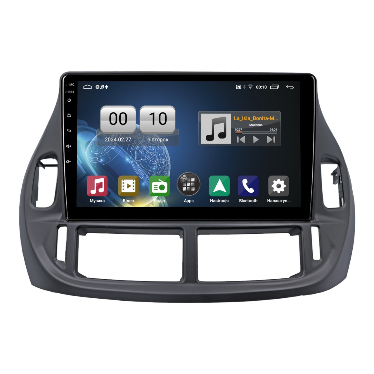 Штатна магнітола серії QIV Q1 під Toyota Previa 2000-2007 (F2) 10 дюймів Штатна магнітола серії QIV Q1 під Toyota Previa 2000-2007 (F2) 10 дюймів - Зображення 1