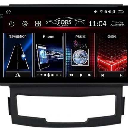 Штатна магнітола FORS auto SsangYong Korando