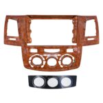 Штатна магнітола QIV Q1 Toyota Fortuner – вигляд збоку