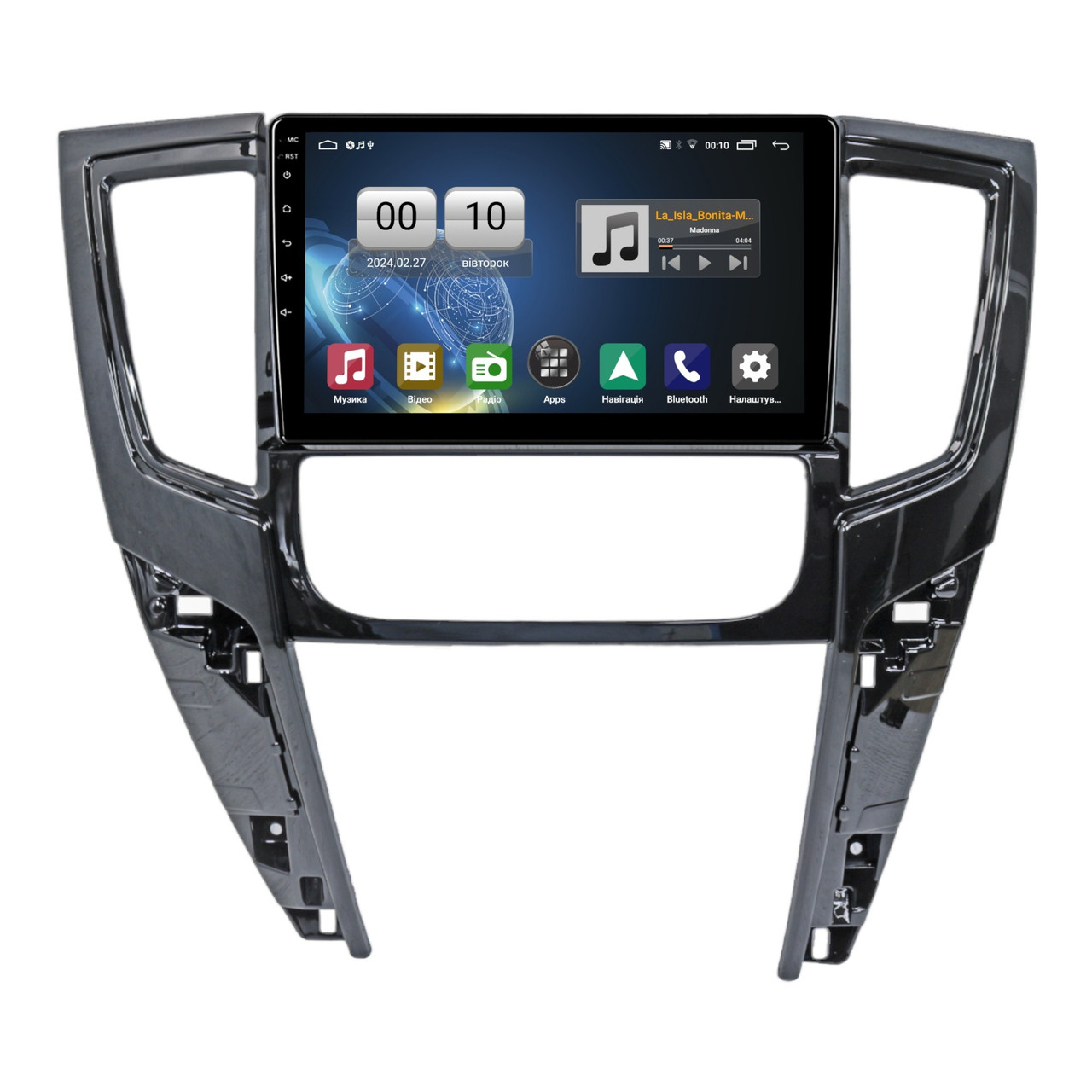 Штатна магнітола серії QIV Q1 під Mitsubishi L200 5 Triton 2018-2020 (F3) (W2) 9 дюймів Штатна магнітола Mitsubishi L200