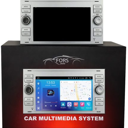 Штатна магнітола FORS.auto FS 2 PRO-FDSK Ford Focus/Mondeo/S-Max/C-Max/Kuga/Fiesta/Fusion (2+32Gb, 7", silver) 2005-2011 – 1