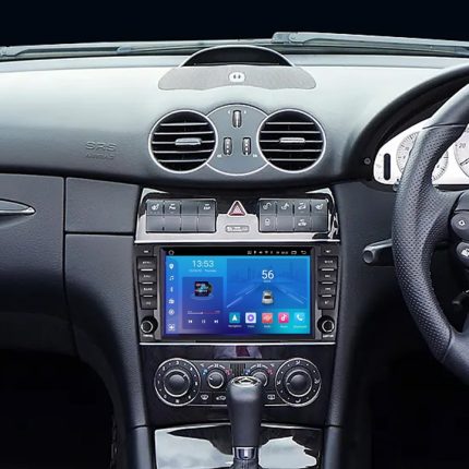Штатна магнітола FORS.auto FS 2 ULTRA для Mercedes Benz B200 - вигляд збоку