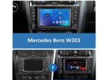 Штатна магнітола FORS.auto FS 2 ULTRA Mercedes-Benz W203 (7", 2+32Gb, CarPlay) 2005-2006 – 1