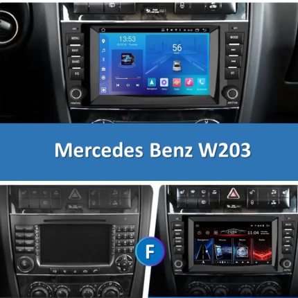 Штатна магнітола FORS.auto FS 2 ULTRA Mercedes-Benz W203 (7", 2+32Gb, CarPlay) 2005-2006 – 1