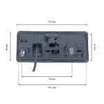 Камера заднього огляду QIV QQAU/VW 8002 (K 2052) – вигляд 1