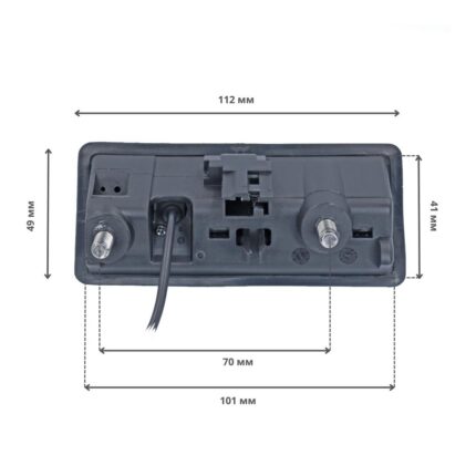 Камера заднього огляду QIV QQAU/VW 8002 (K 2052) – вигляд 1