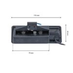 Камера заднього огляду QIV QMB 8003 (K 2052) – вигляд 1