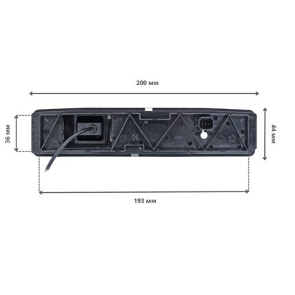 Камера заднього огляду QIV QFD 8027 (K 2052) – вигляд збоку