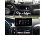 Штатна магнітола FORS.auto для Audi A4