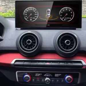 Штатна магнітола FORS.auto для Audi Q2 (2018-2021) в інтер'єрі авто