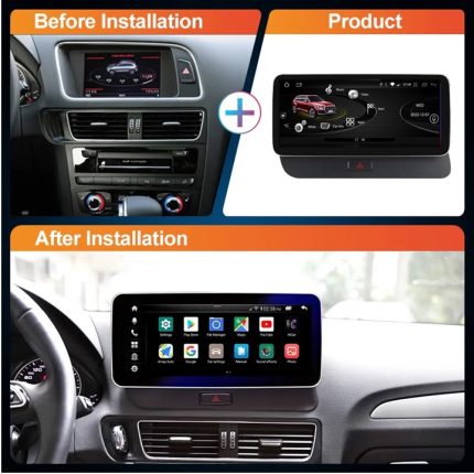 Штатна магнітола FORS.auto Audi Q5/SQ5 MMI-3G High з CarPlay та Android Auto