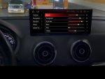 Штатна магнітола FORS.auto для Audi A3/S3 /RS3 (4+32Gb, 10.25") 2012-2017 – вигляд збоку