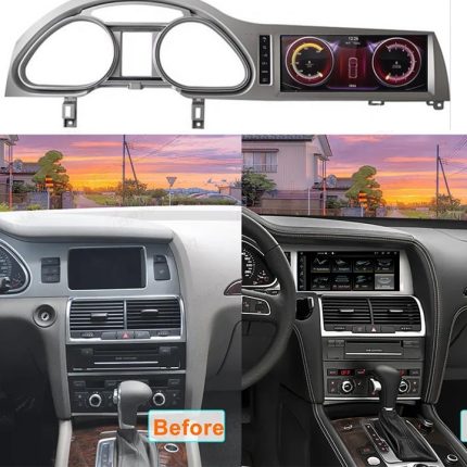 Штатна магнітола FORS.auto для Audi Q7/SQ7 MMI-3G (4+32Gb, 10.25") 2010-2015 – вигляд збоку