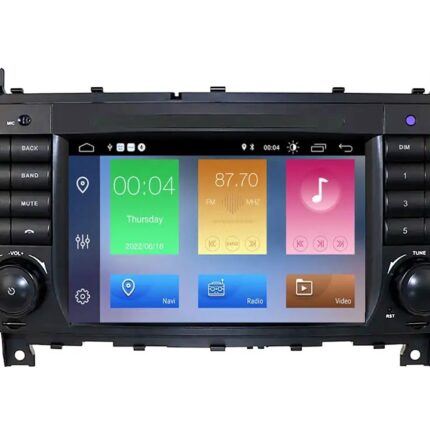 Штатна магнітола FORS.auto M200 для Mercedes-Benz W203 ZQ (7", 2+16Gb, CarPlay) 2004-2008