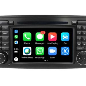 Штатна магнітола FORS.auto M200 для Mercedes-Benz ML-Class (7", 2+32Gb, CarPlay) 2005-2012