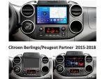 Штатна магнітола FORS.auto FS 4 PRO для Citroen Berlingo/Peugeot Partner - вигляд збоку