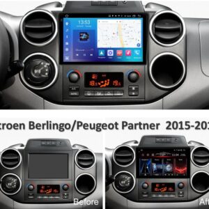 Головна Штатна магнітола FORS.auto FS 4 PRO для Citroen Berlingo/Peugeot Partner - вигляд збоку