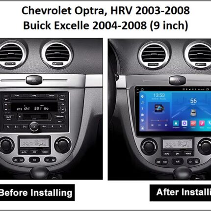 Штатна магнітола FORS.auto FS 2 ULTRA для Chevrolet Optra, HRV 2003-2008/Buick Excelle (Hatchback) 2004-2008