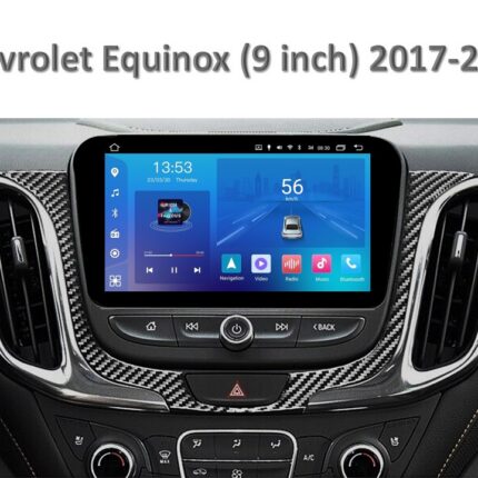 Штатна магнітола FORS auto Chevrolet Equinox FS 2 ULTRA для авто 2017-2022 - вигляд збоку