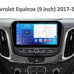 Штатна магнітола FORS auto Chevrolet Equinox (2017-2022) – вигляд збоку