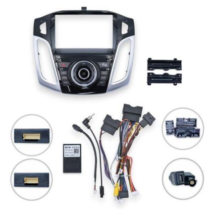Штатна магнітола QIV Q1 9 дюймів на Android для Ford Focus 3