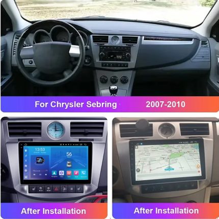 Штатна магнітола Chrysler Sebring FORS.auto FS 2 ULTRA