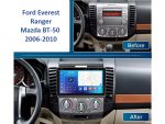 Штатна магнітола FORS.auto FS 4 PRO для Ford Everest/Ranger/Mazda BT-50 - 1