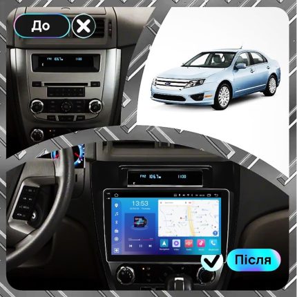 Штатна магнітола FORS.auto для Ford Fusion 2009-2012 - вигляд 1