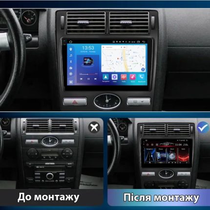 Штатна магнітола FORS auto FS 4 MAX Qled для Ford Mondeo 2004-2007