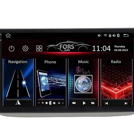 Магнітола Fiat 500 з підтримкою CarPlay та Android Auto