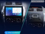 Штатна магнітола FORS auto Fiat Sedici - вид 1