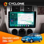 Штатна магнітола Chevrolet Lacetti 2004-2013 Cyclone C10-013 4x64 DSP 4G