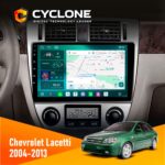 Штатна магнітола Chevrolet Lacetti 2004-2013 Climate Cyclone C10-013 4x64 DSP 4G
