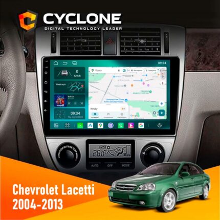 Штатна магнітола Chevrolet Lacetti 2004-2013 Climate Cyclone C10-013 4x64 DSP 4G