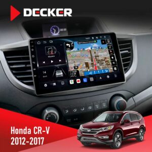 Штатна магнітола Honda CR-V 2012-2017 Decker D10-011 4x64 DSP 4G 360