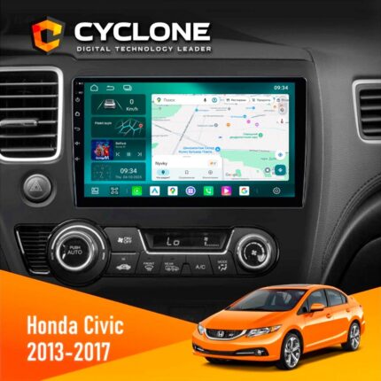 Штатна магнітола Honda Civic Cyclone C10-013 4x64 DSP 4G