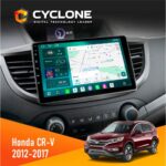 Штатна магнітола Honda CR-V 2012-2017 Cyclone C10-013 4x64 DSP 4G