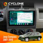 Штатна магнітола Jeep Compass Cyclone C10-013 4x64 DSP 4G