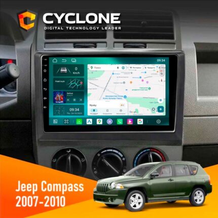 Штатна магнітола Jeep Compass Cyclone C10-013 4x64 DSP 4G