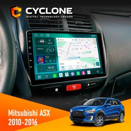 Штатна магнітола Mitsubishi ASX 2010-2016 Cyclone C10-013 4x64 DSP 4G