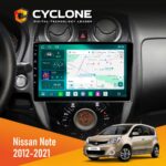 Штатна магнітола Nissan Note Cyclone C10-013 4x64 DSP 4G