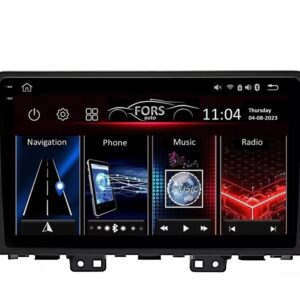 Штатна магнітола Hyundai Staria FORS auto в роботі