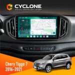 Штатна магнітола Chery Tiggo 7 2014-2021 Cyclone C10-013 4x64 DSP 4G