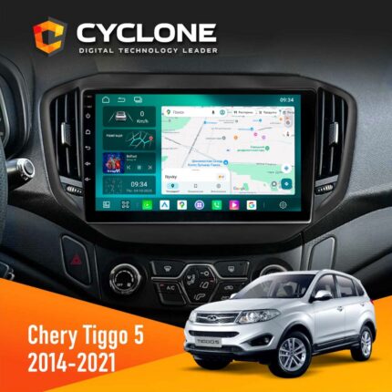 Штатна магнітола Chery Tiggo 5 2016-2021 Cyclone C10-013 з 4G та DSP