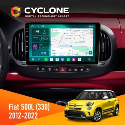 Штатна магнітола Fiat 500L Cyclone
